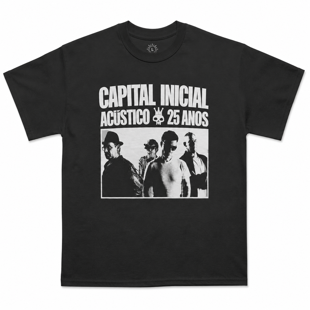 CAMISETA MASCULINA FOTO TA25 PB